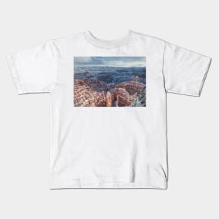 Bryce Canyon NP Winter Kids T-Shirt